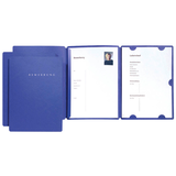 Artikelbild 1 für PAGNA Bewerbungsmappen Select DIN A4 blau, 3 St., Artikelnummer 216275
