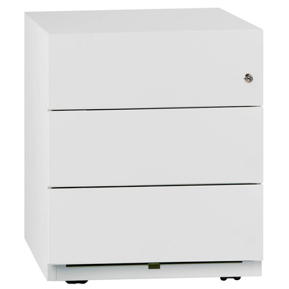 Artikelbild für BISLEY Note Rollcontainer verkehrsweiß 3 Auszüge 42,0 x 56,5 x 49,5 cm, Artikelnummer 272512