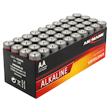 Artikelbild 1 für ANSMANN Batterien Red Alkaline Alkali-Mangan Mignon AA 1,5 V, 40 St., Artikelnummer 506509