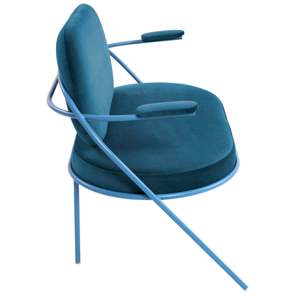 Artikelbild 3 für meet powered by PAPERFLOW 2-Sitzer Sofa SATURNE blau Kunstleder 118,0 x 73,0 x 88,0 cm, 1 St., Artikelnummer 231239