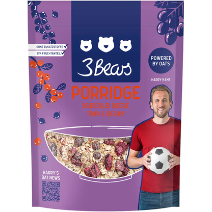 Artikelbild für 3Bears Porridge - Dreierlei Beere 400,0 g, 1 St., Artikelnummer 518967