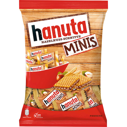 Artikelbild für hanuta Haselnuss-Schnitten minis 200,0 g, 19 St., Artikelnummer 457717