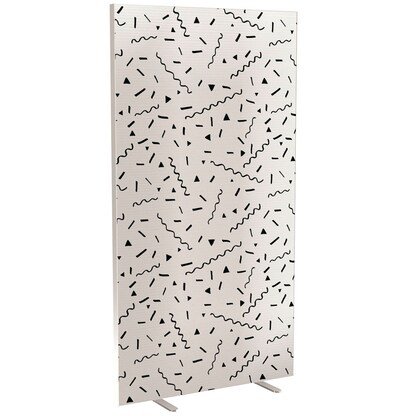Artikelbild für PAPERFLOW Trennwand easyScreen Black & White, 60421 bunt 94,0 x 173,4 cm, 1 St., Artikelnummer 206759