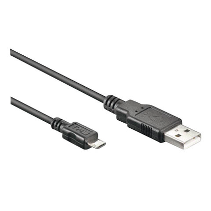 Artikelbild für goobay USB 2.0 A/Micro USB 2.0 B Kabel 3,0 m schwarz, 1 St., Artikelnummer 401281