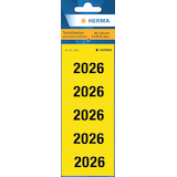Artikelbild 1 für HERMA Inhaltsschilder 2026 gelb, 100 St., Artikelnummer 500346