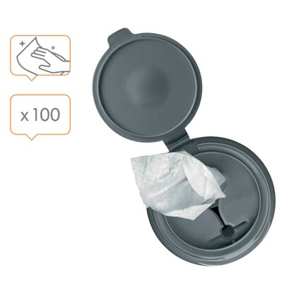 Artikelbild 3 für nobo Tafelreiniger 100 Tücher, Artikelnummer 784477