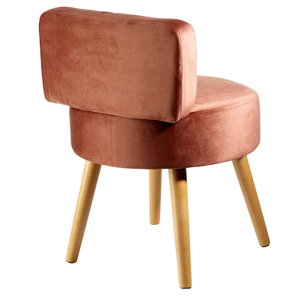 Artikelbild 2 für Echtwerk Sessel Milo taupe buche Stoff 43,0 x 43,0 x 59,0 cm, 1 St., Artikelnummer 162012