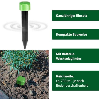 Artikelbild 6 für GARDIGO Maulwurfschreck, Artikelnummer 796916