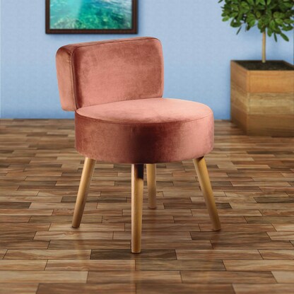 Artikelbild 3 für Echtwerk Sessel Milo taupe buche Stoff 43,0 x 43,0 x 59,0 cm, 1 St., Artikelnummer 162012