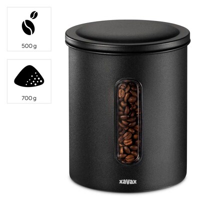 Artikelbild 3 für xavax® Kaffeedose schwarz, 1 St., Artikelnummer 275838