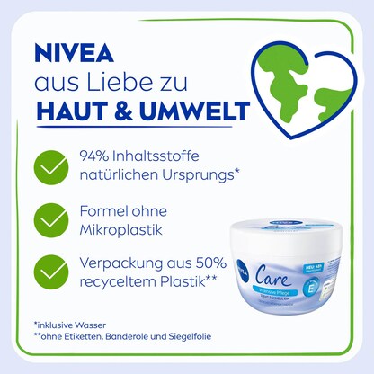 Artikelbild 3 für NIVEA Care Hautcreme 400,0 ml, Artikelnummer 577629