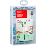Artikelbild 1 für fischer easyDIY Box Gipskarton 513892 Dübel- und Schrauben-Sortiment, 100-teilig, Artikelnummer 479657