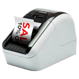 Artikelbild 1 für brother QL-820NWBc Etikettendrucker weiß, schwarz, Artikelnummer 800702