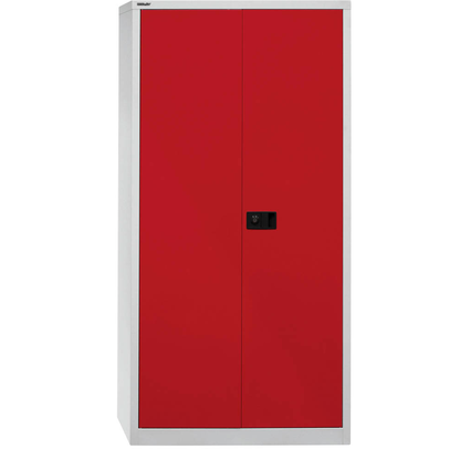 Artikelbild 5 für AKTION: BISLEY Stahlschränke Universal E782A04506P3 lichtgrau, kardinalrot 4 Fachböden 91,4 x 40,0 x 195,0 cm, aufgebaut, 3 St., Artikelnummer 102687