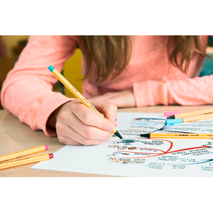 Artikelbild 2 für STABILO point 88 Fineliner rot 0,4 mm, 1 St., Artikelnummer 135645