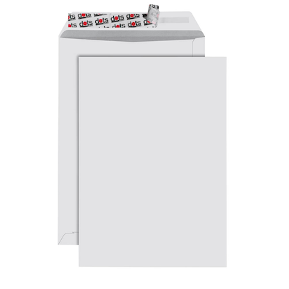 Artikelbild für dots Versandtaschen DIN B4 ohne Fenster weiß 100 St., Artikelnummer 118331