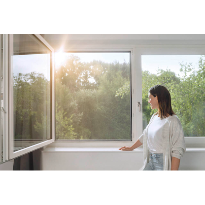 Artikelbild 3 für tesa Pollenschutzgitter anthrazit 1,20 x 2,40 m, Artikelnummer 123439