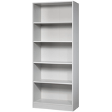 Artikelbild 1 für HAMMERBACHER Aktenregal 6000 lichtgrau 80,0 x 40,0 x 200,4 cm, 1 St., Artikelnummer 858819