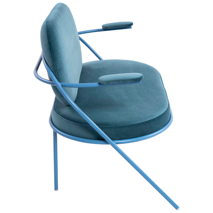 Artikelbild 2 für meet powered by PAPERFLOW 2-Sitzer Sofa SATURNE blau Stoff 118,0 x 73,0 x 88,0 cm, 1 St., Artikelnummer 231229