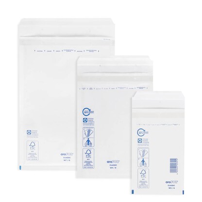 Artikelbild 2 für ÖKI Luftpolstertaschen Mix-Pack weiß für DIN A4, A5, A6, 1 Set, Artikelnummer 463487