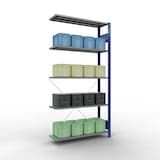 Artikelbild 1 für SCHULTE Anbau-Schwerlastregal 12655-130-B silber 130,0 x 50,0 x 200,0 cm, Artikelnummer 744169