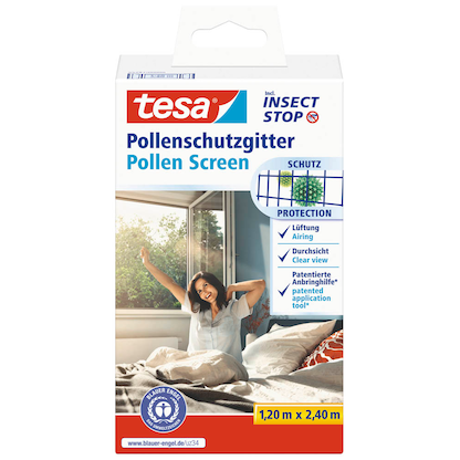 Artikelbild für tesa Pollenschutzgitter anthrazit 1,20 x 2,40 m, Artikelnummer 123439