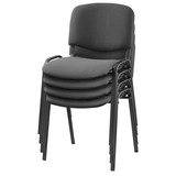 Artikelbild 1 für Nowy Styl Besucherstühle Iso ISO BLACK 1.3 C38 anthrazit Stoff, 4 St., Artikelnummer 104481