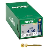 Artikelbild 1 für SPAX® Universalschrauben Z2 Senkkopf YELLOX 0291020400505 4 mm x 50 mm, 500 St., Artikelnummer 394617