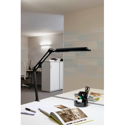 Artikelbild 2 für MAUL MAULatlantic LED Schreibtischlampe schwarz 6 W mit Tischklemme, Artikelnummer 301499