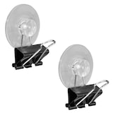 Artikelbild 1 für Gowi Saugnäpfe mit Foldbackklammer schwarz 2,5 cm, 2 St., Artikelnummer 431580