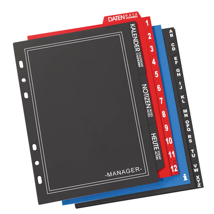 Artikelbild 2 für bind Ringbuch-Ergänzungsset Manager Plus sortiert A5, 1 Set, Artikelnummer 533497