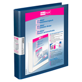 Artikelbild 1 für VELOFLEX VELODUR® Präsentationsringbücher 2-Ringe blau 4,0 cm DIN A4, 10 St., Artikelnummer 685396
