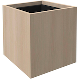 Artikelbild 1 für fm Pflanzkübel Plant Holz akazie rechteckig 38,0 x 40,0 cm, 1 St., Artikelnummer 269021
