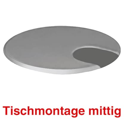 Artikelbild für Kerkmann Move 1 Kabeldurchführung 6,0 cm silber, Artikelnummer 852564