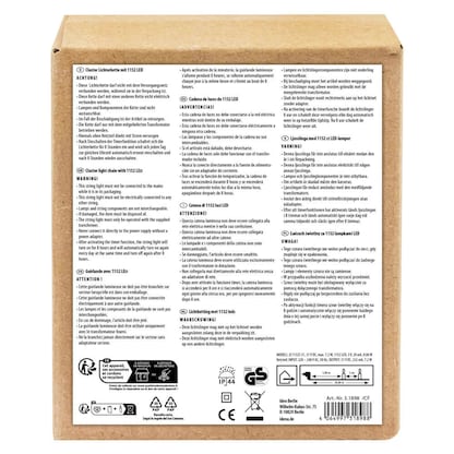 Artikelbild 4 für Idena 1152er LED Lichterkette schwarz 28,0 m, 1 St., Artikelnummer 676397