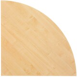 Artikelbild 1 für HAMMERBACHER Verbindungsplatte HE91 ahorn, dreieckig abgerundet 80,0 x 80,0 x 2,5 cm, Artikelnummer 865737