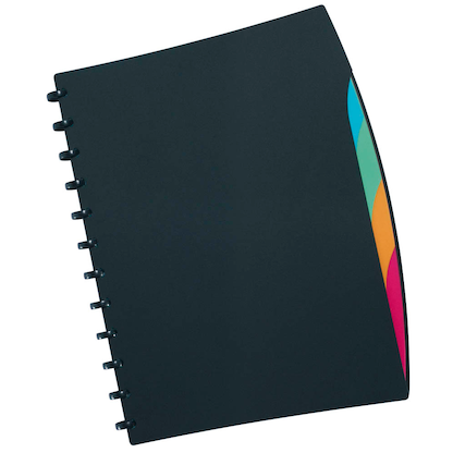 Artikelbild für DURABLE Ringmappe DURALOOK® STYLE schwarz, 1 St., Artikelnummer 465391