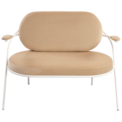 Artikelbild 2 für meet powered by PAPERFLOW 2-Sitzer Sofa SATURNE elfenbein weiß Stoff 118,0 x 73,0 x 88,0 cm, 1 St., Artikelnummer 231369