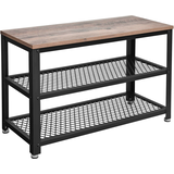 Artikelbild 1 für VASAGLE Schuhbank LBS73MB grau, schwarz Holz 73,0 cm, Artikelnummer 439337