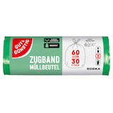 Artikelbild 1 für GUT&GÜNSTIG Müllbeutel 60,0 l grün, 30 St., Artikelnummer 990681