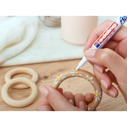 Artikelbild 7 für edding 5300 Acrylstift weiß 1,0 - 2,0 mm, 1 St., Artikelnummer 534778