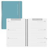 Artikelbild 1 für BRUNNEN Schülerkalender Plain Blue 2026/2027 türkis, 1 St., Artikelnummer 805026