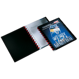 Artikelbild 1 für DURABLE Ringmappe DURALOOK® EASY PLUS schwarz, 1 St., Artikelnummer 465403