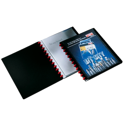 Artikelbild für DURABLE Ringmappe DURALOOK® EASY PLUS schwarz, 1 St., Artikelnummer 465403