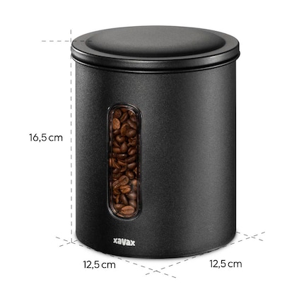 Artikelbild 4 für xavax® Kaffeedose schwarz, 1 St., Artikelnummer 275838