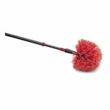 Artikelbild 1 für Nölle Staubbesen Kugelkopf mit Teleskopstiel rot/schwarz Kunststoff 19,0 cm breit, Artikelnummer 283727