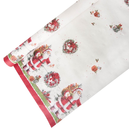 Artikelbild 2 für PAPSTAR Tischdecke HoHoHo 86411 mehrfarbig 1,2 x 6,0 m, 1 St., Artikelnummer 313177