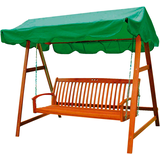 Artikelbild 1 für Garden Pleasure Hollywoodschaukel MIAMI braun Holz, Artikelnummer 379341