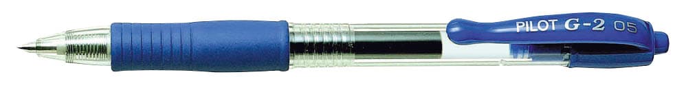 PILOT G-3 Gelschreiber 0,5 Mm Blau – 12 Stück Im Pack, Glattes Schreiben, Ergiebig