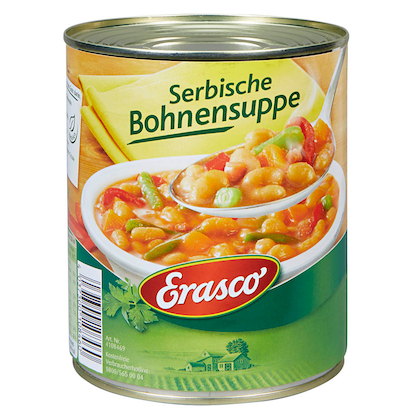 Artikelbild für Erasco Serbische Bohnensuppe Eintopf 750,0 ml, 1 St., Artikelnummer 196521
